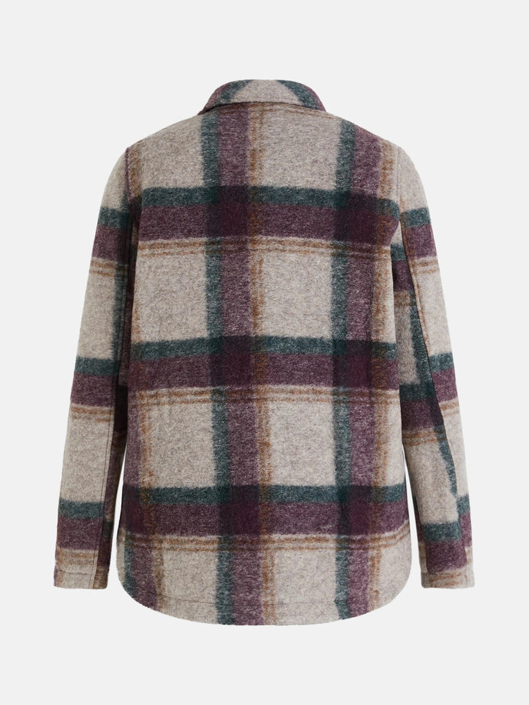 WOMEN'S KELLY WOOL SHIRT (136 CHECK)