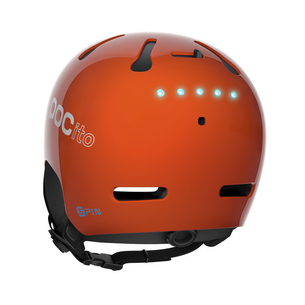 POCITO AURIC CUT SPIN HELMET FLUORESCENT ORANGE