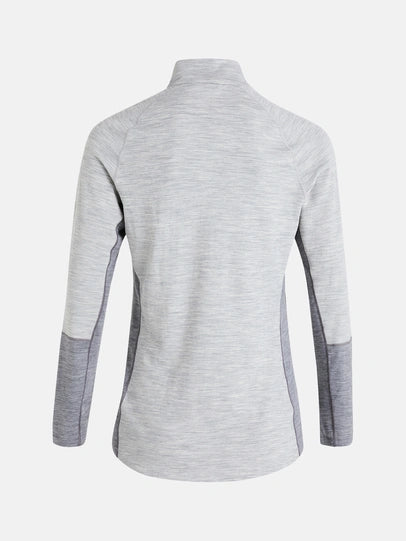 MEN'S MAGIC HALF ZIP (M03 MED GREY MELANGE)