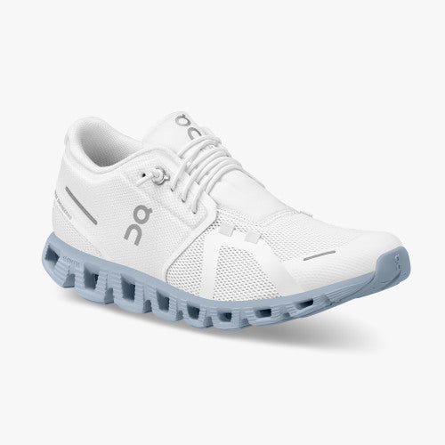 WOMAN'S ON CLOUD 5 (WHITE/CHAMBRAY)