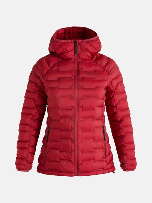 WOMAN'S ARGON LIGHT HOOD JACKET (RR1 ROGUE RED)