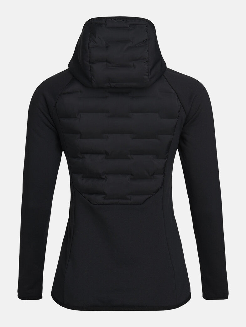 WOMAN'S ARGON HYBRID HOOD JACKET (BLACK)