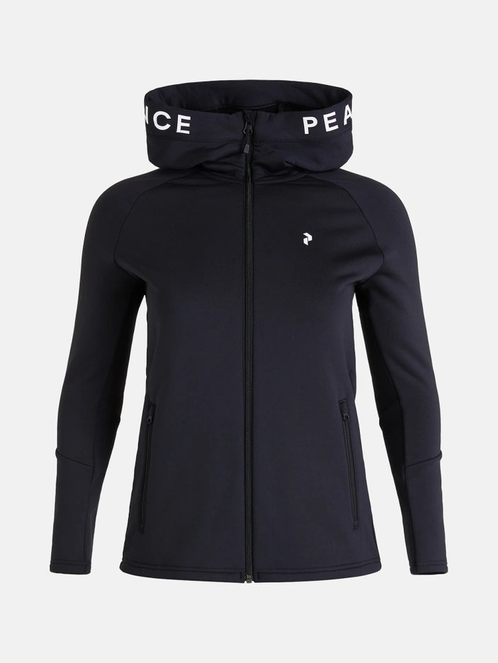 WOMAN'S RIDER ZIP HOOD (050 BLACK)