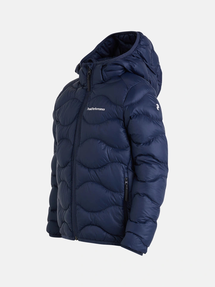 JUNIOR HELIUM DOWN HOOD JACKET (2N3 BLUE SHADOW)