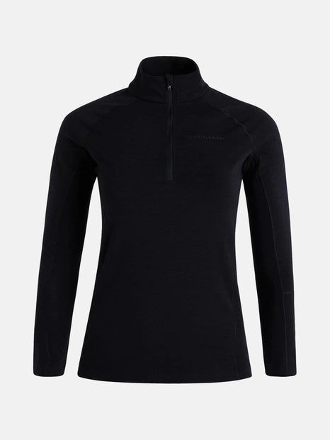 WOMAN'S MAGIC HALF ZIP (050 BLACK)