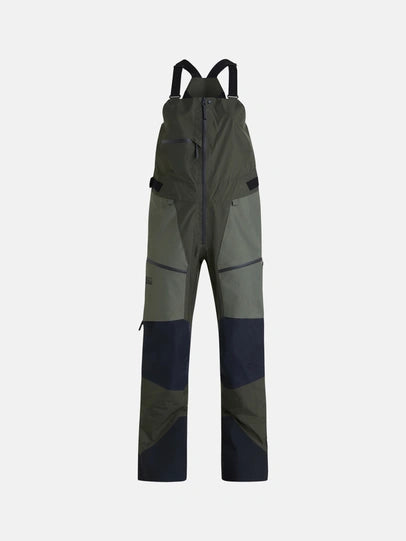 WOMAN'S VERTIACAL GORE-TEX PRO 3L BIB PANTS (4BT FOREST NIGHT/48C PINE NEEDLE)