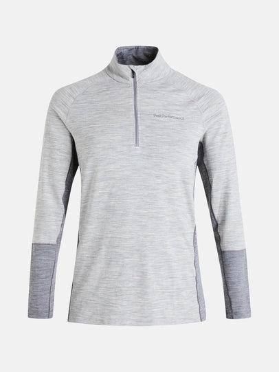 MEN'S MAGIC HALF ZIP (M03 MED GREY MELANGE)