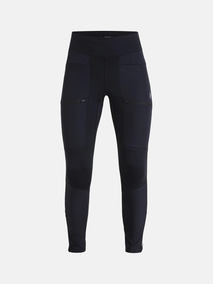 WOMAN'S VILIGHT TRACK TIGHTS (050 BLACK)