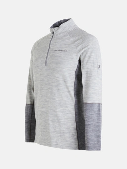 MEN'S MAGIC HALF ZIP (M03 MED GREY MELANGE)