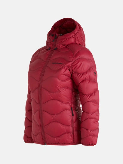 WOMAN'S HELIUM DOWN HOOD JACKET (RR1 ROGUE RED)