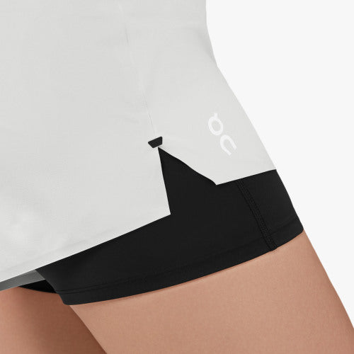 WOMAN'S ON RUNNING SHORTS (GLACIER/BLACK)
