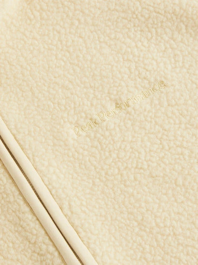 WOMAN'S PILE ZIP VEST (N02 PALE)