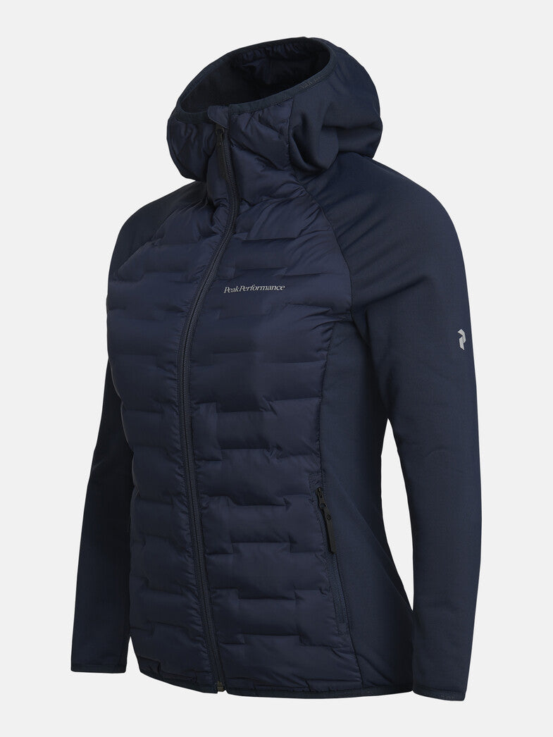 WOMAN'S ARGON HYBRID HOOD JACKET (BLUE SHADOW)