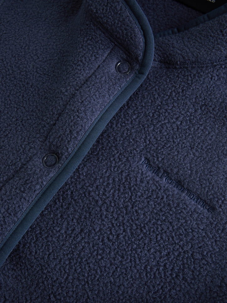 WOMAN'S FLEECE SNAP CARDIGAN (2N3 BLUE SHADOW)