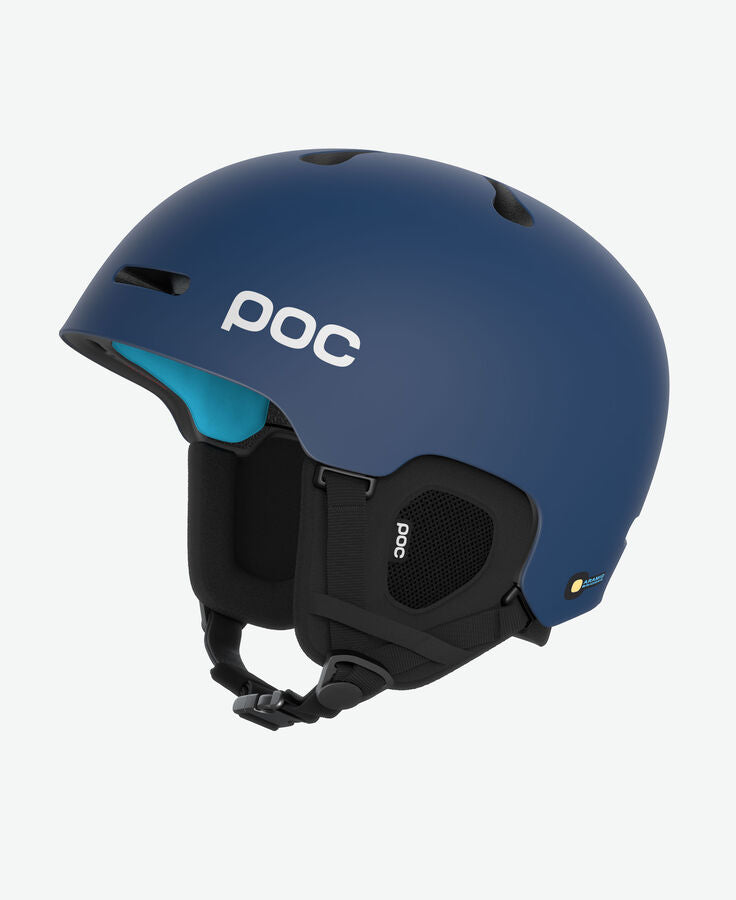 POC FORNIX SPIN HELMET LEAD BLUE