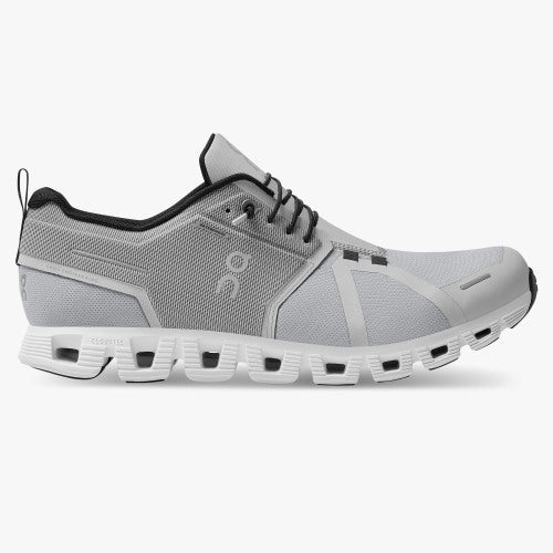 ON WOMAN CLOUD 5 WATERPROOF GLACIER/WHITE