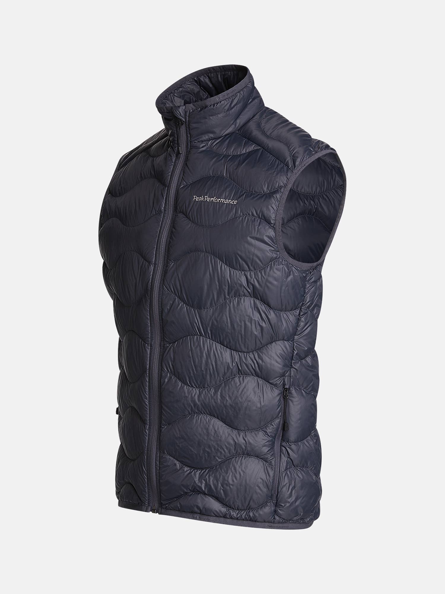 MEN'S HELIUM DOWN VEST (G01 MOTION GREY)