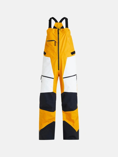 WOMAN'S VERTICAL GORE-TEX PRO 3L BIB PANTS (86Y BLAZE TUNDRA/099 OFFWHITE)