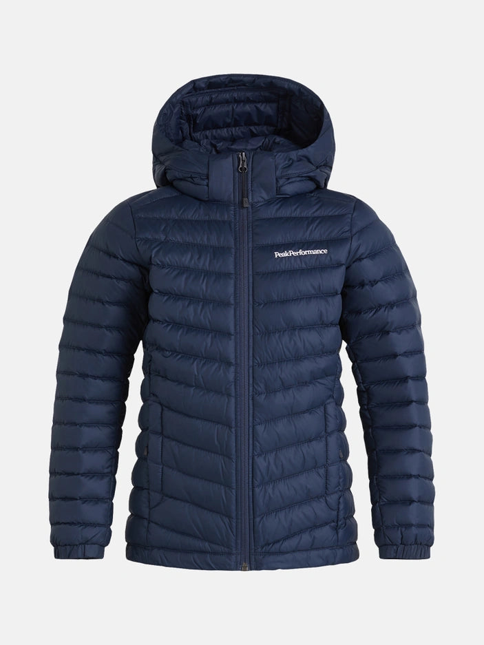 JUNIOR FROST DOWN HOOD JACKET (2N3 BLUE SHADOW)