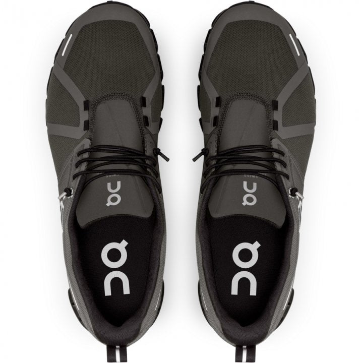 ON MEN CLOUD 5 WATERPROOF OLIVE / BLACK