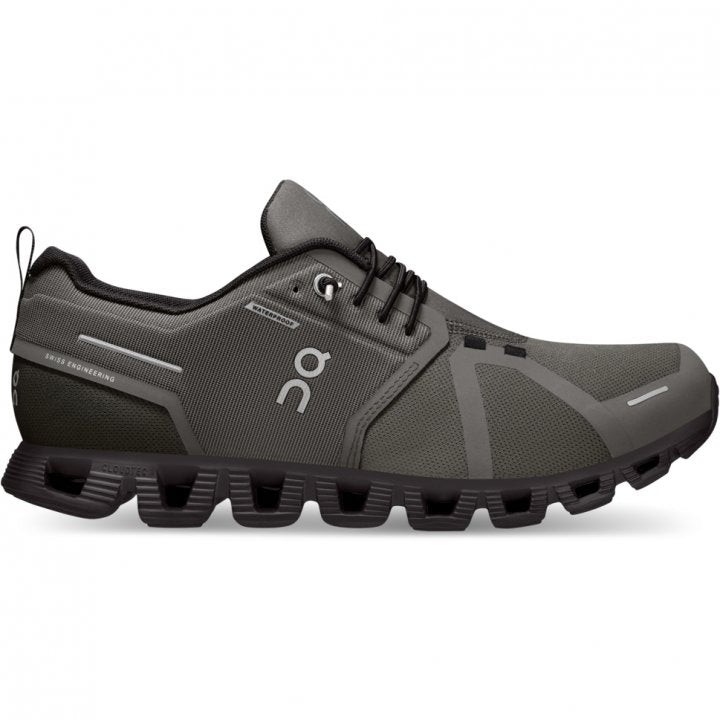 ON MEN CLOUD 5 WATERPROOF OLIVE / BLACK