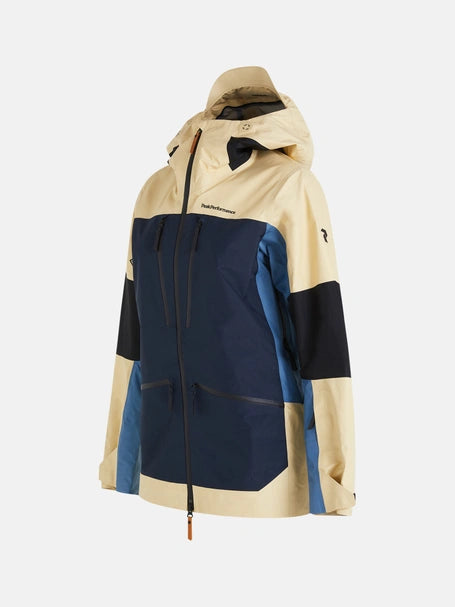 WOMAN'S VERTICAL GORE-TEX PRO 3L JACKET (N02 PALE/2N3 BLUE SHADOW/B03 SHALLOW