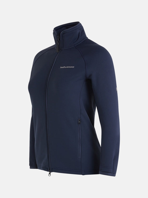 WOMEN'S CHILL ZIP JACKET BLUE SHADOW (2N3)