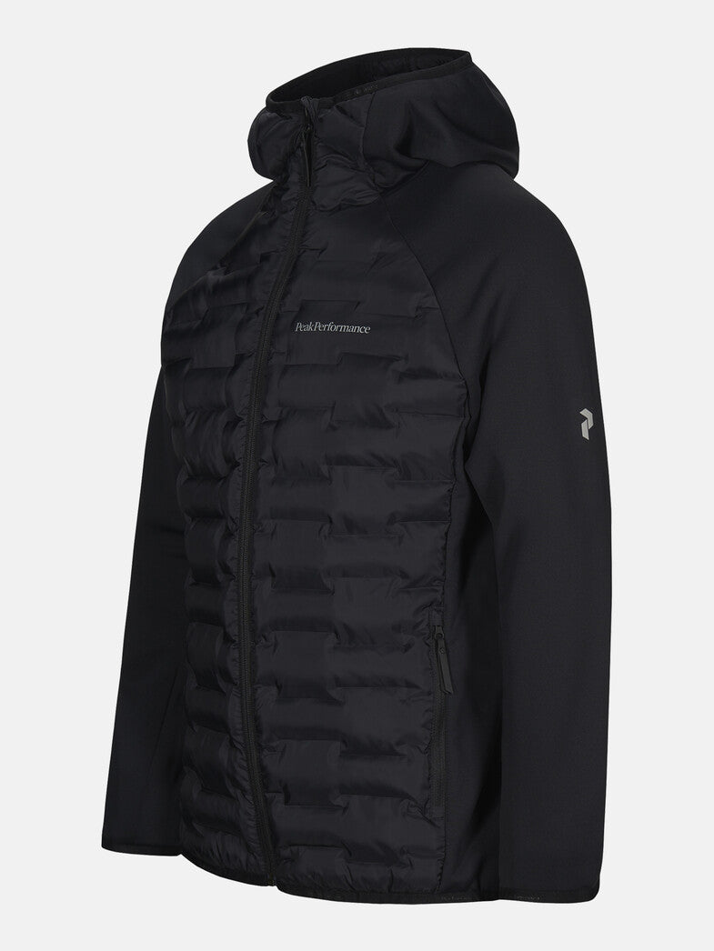 MEN'S ARGON HYBRID HOOD JACKET (BLACK)