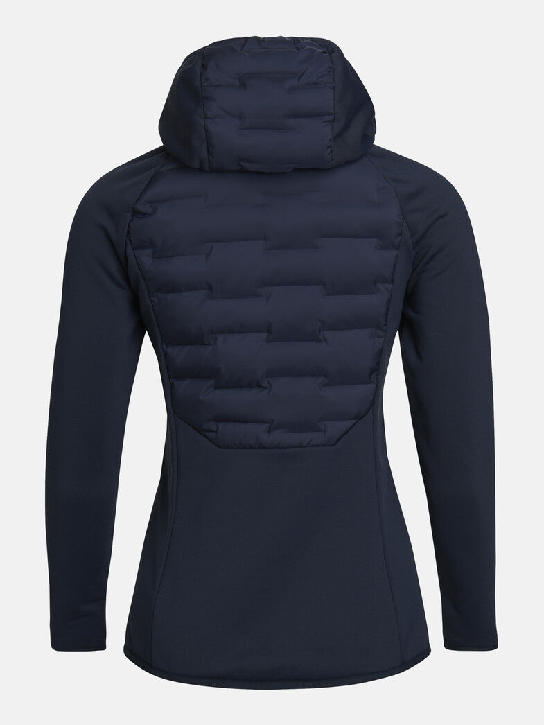 WOMAN'S ARGON HYBRID HOOD JACKET (BLUE SHADOW)