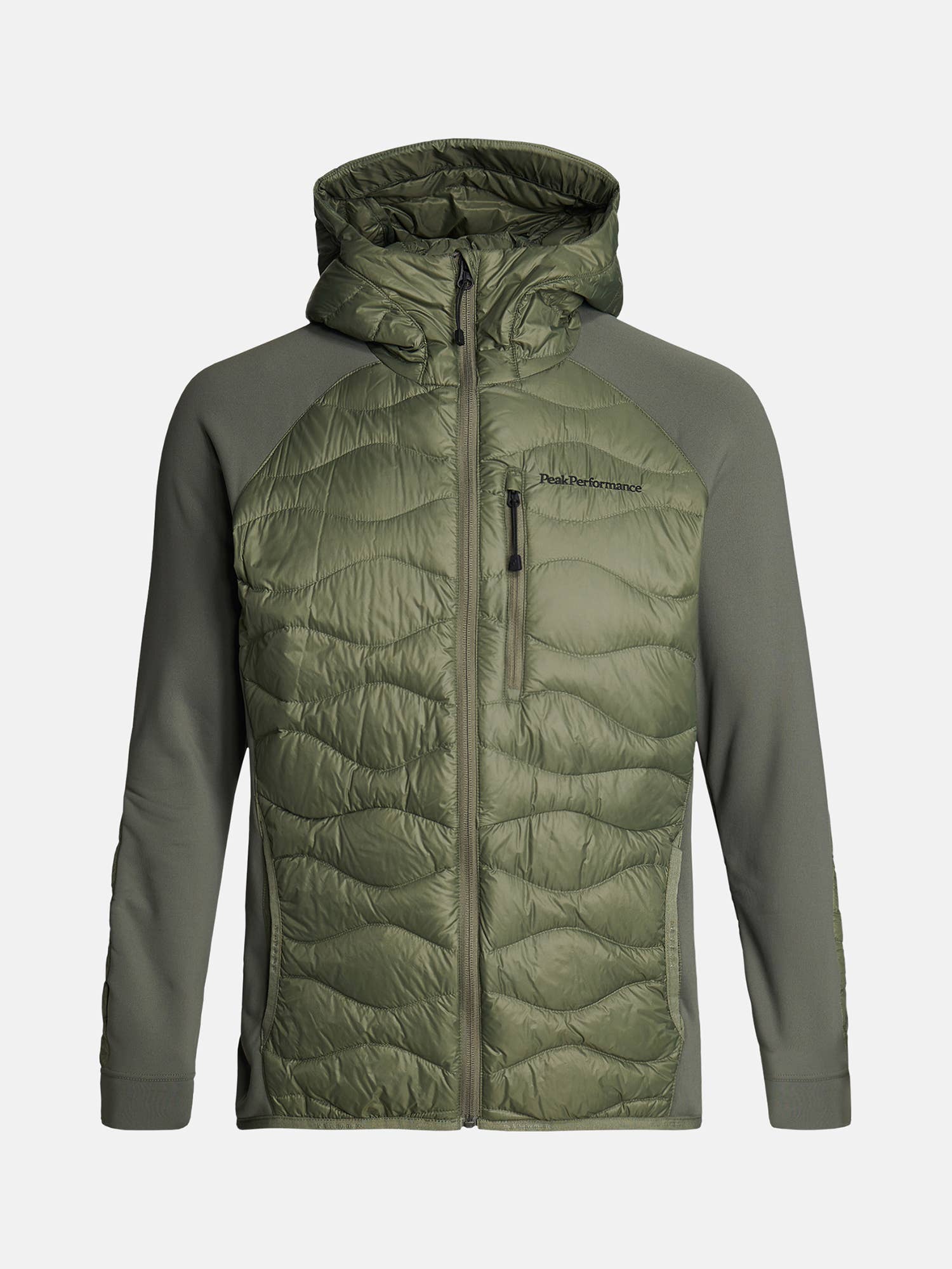 MEN'S HELIUM HYBRID DOWN HOOD JACKET (48C PINE NEEDLE)
