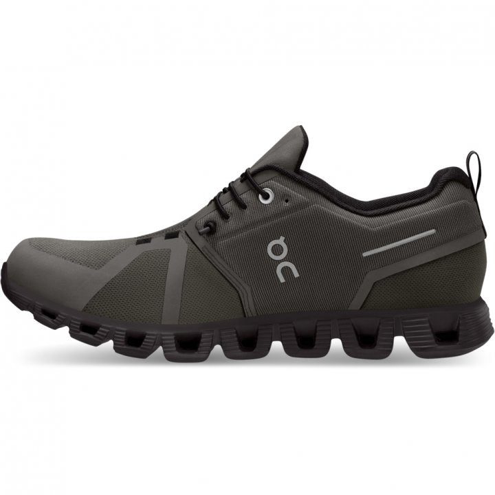 ON MEN CLOUD 5 WATERPROOF OLIVE / BLACK