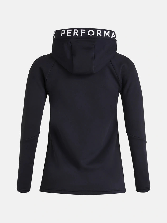 WOMAN'S RIDER ZIP HOOD (050 BLACK)