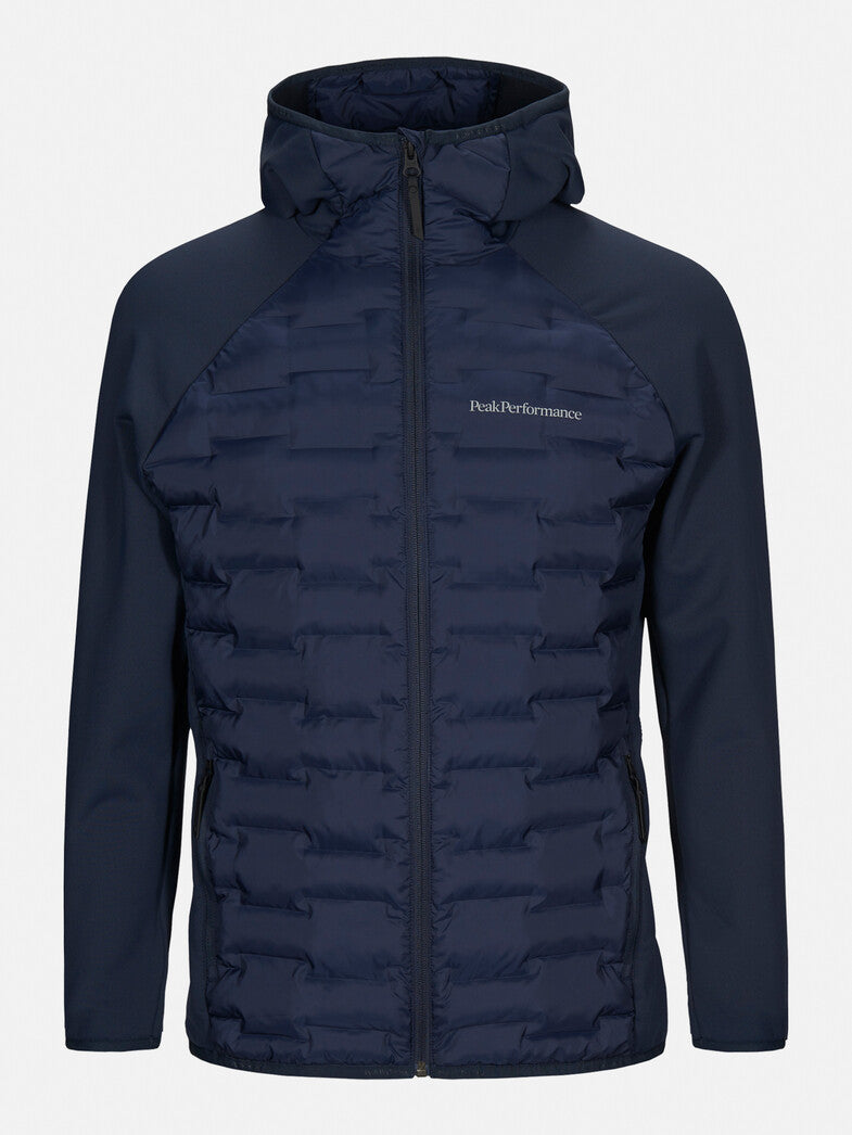 MEN'S ARGON HYBRID HOOD JACKET (BLUE SHADOW)