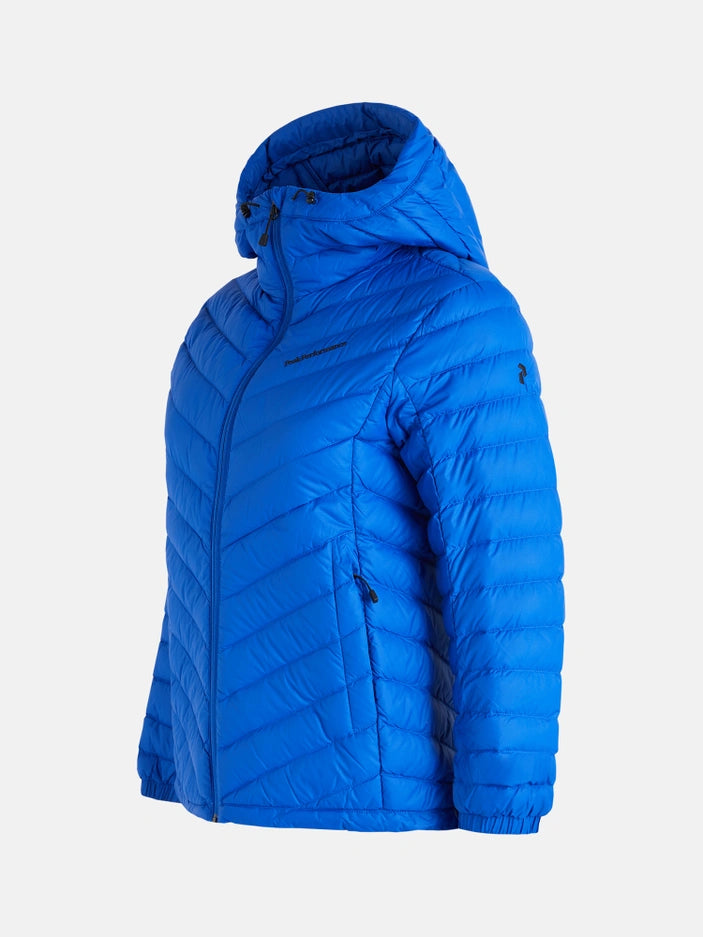 WOMAN'S FROST DOWN HOOD JACKET (2BC ISLAND BLUE)