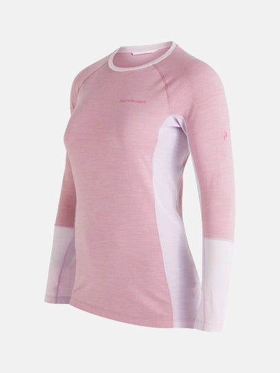 WOMAN'S MAGIC CREW (P12 BITTER ROOT MELANGE/ 53B COLD BLUSH)