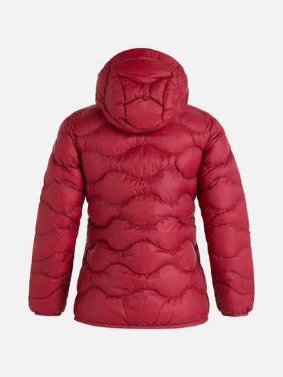 WOMAN'S HELIUM DOWN HOOD JACKET (RR1 ROGUE RED)