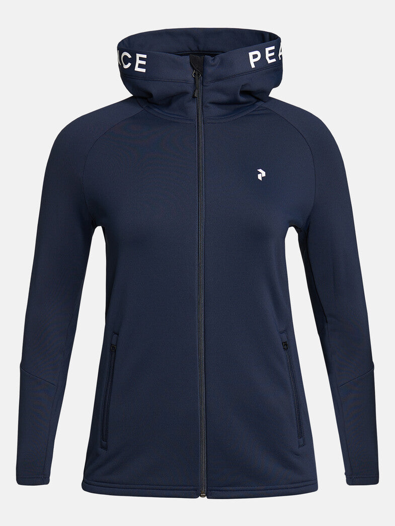 WOMAN'S RIDER ZIP HOOD (2N3 BLUE SHADOW)