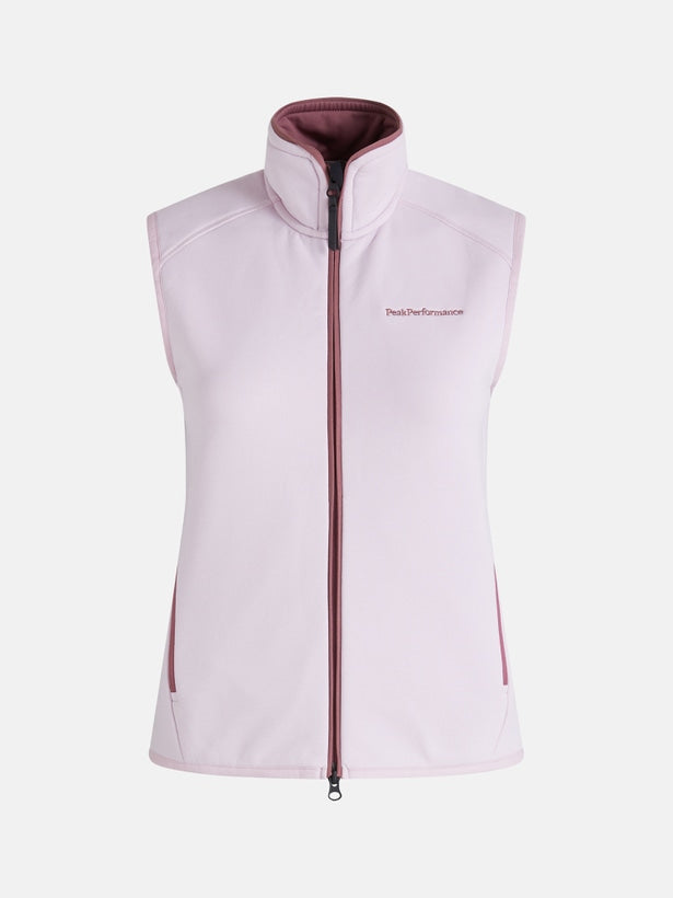 WOMEN'S CHILL VEST COLD BLUSH (53B) / ROSE BROWN (P15)