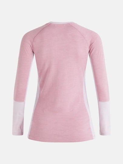 WOMAN'S MAGIC CREW (P12 BITTER ROOT MELANGE/ 53B COLD BLUSH)