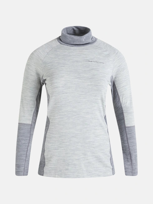 WOMAN'S MAGIC ROLLNECK (M08 MED GREY MELANGE)