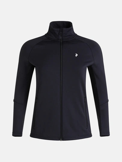 WOMAN'S RIDER ZIP JACKET (050 BLACK)