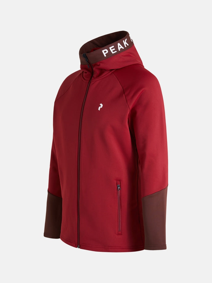 MEN'S RIDER ZIP HOOD ROGUE RED (RR1) / SAPOTE (N03) / BLACK (050)