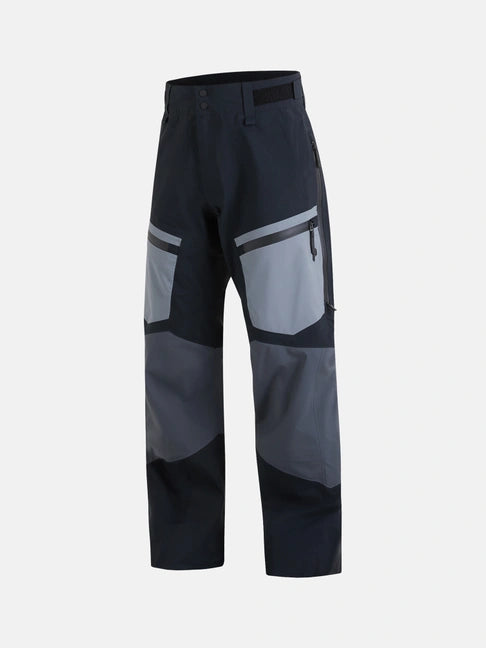 MEN'S GRVITY GORE-TEX 3L PANTS (050 BLACK / G01 MOTION GREY / 2AA QUIET GREY)