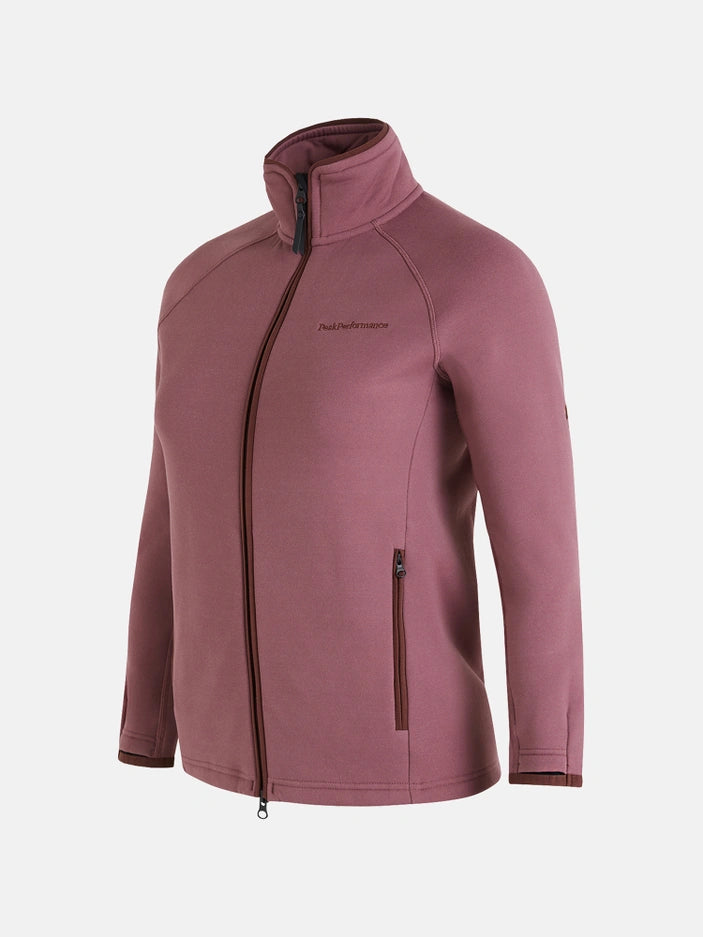 WOMAN'S CHILL ZIP JACKET (P15 ROSE BROWN / N03 SPOTE)