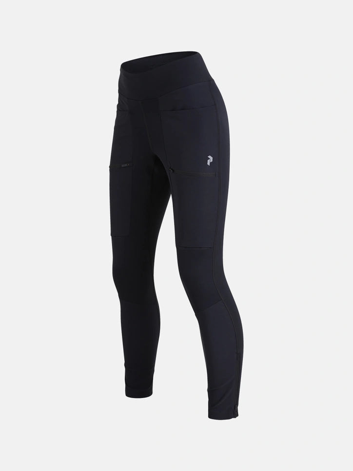 WOMAN'S VILIGHT TRACK TIGHTS (050 BLACK)