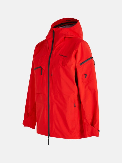 MEN'S ALPINE GORE - TEX 3L JACKET (5BS RACING RED)