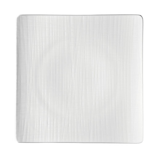 Teller 31 cm quadr. flach