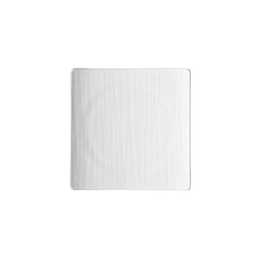 Teller 17 cm quadr. flach