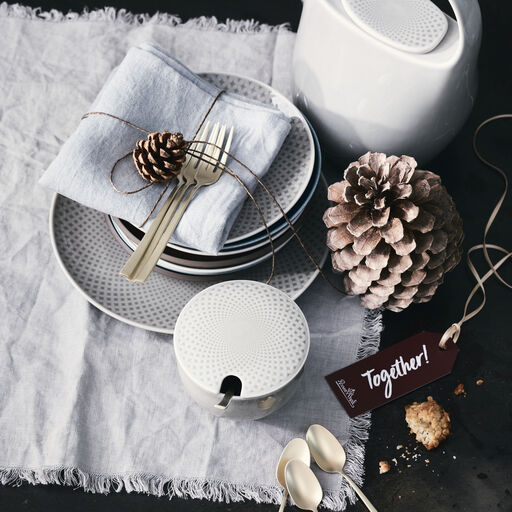 Zuckerdose mit Einschnitt