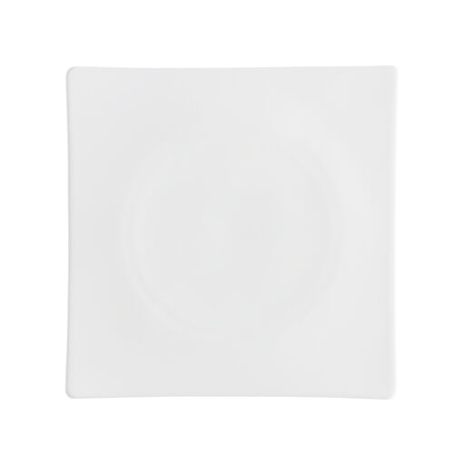 Teller 27 cm quadr. flach